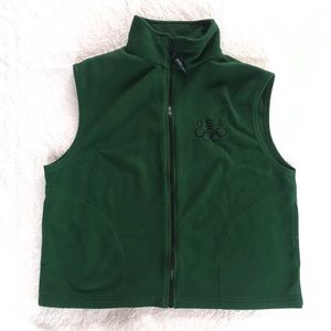 USA Olympics Green Fleece Vest